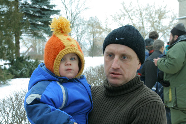 Suginčių bėgime 09 su sūnum Aisčiu