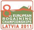 Logo 8th European Rogaining Championships 2011