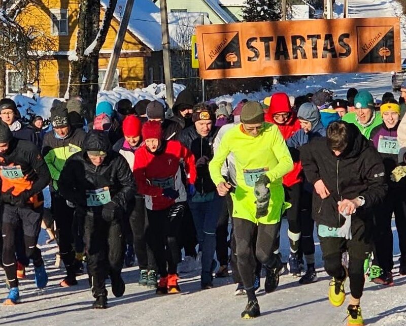 XXXVI bėgimas aplink Želvos ežerą Suginčiuose – rezultatai ir foto – 2026-01-18